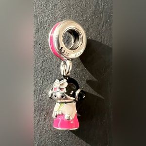 Pandora, Korean doll dangling charm. S925 Ale Retired